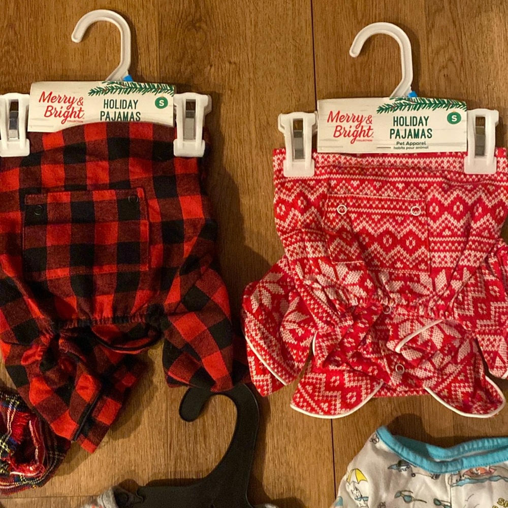 Dog clothes Onesie bundle size small
